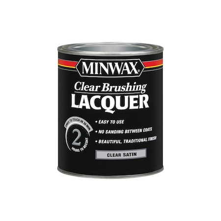 Minwax Brushing Lacquer Stn Qt 155100000